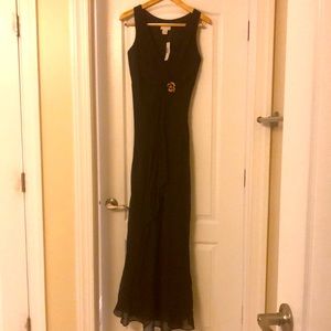 🍋J.Crew 100%Silk Chiffon dress